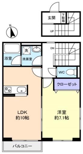 フロントフィールド津田沼 202の写真