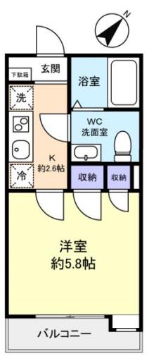 バードソング津田沼 204の写真