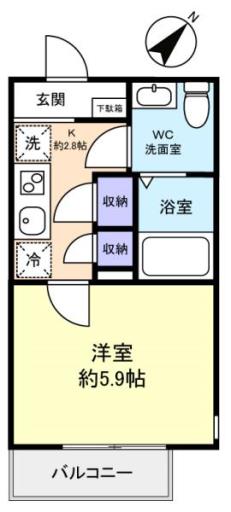 バードソング津田沼 205の写真